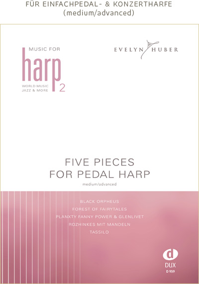 Noten Five pieces for pedal harp (Band 2)